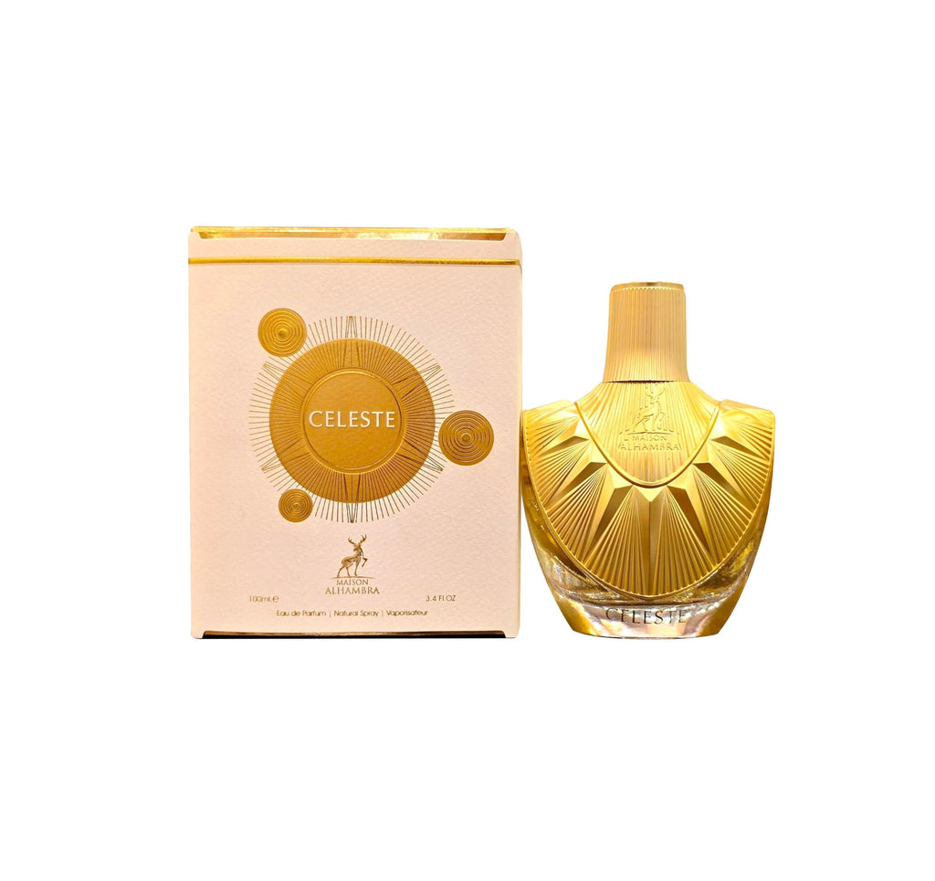 Maison Alhambra Celeste , вдъхновен от Jean Paul Gaultier Divine.