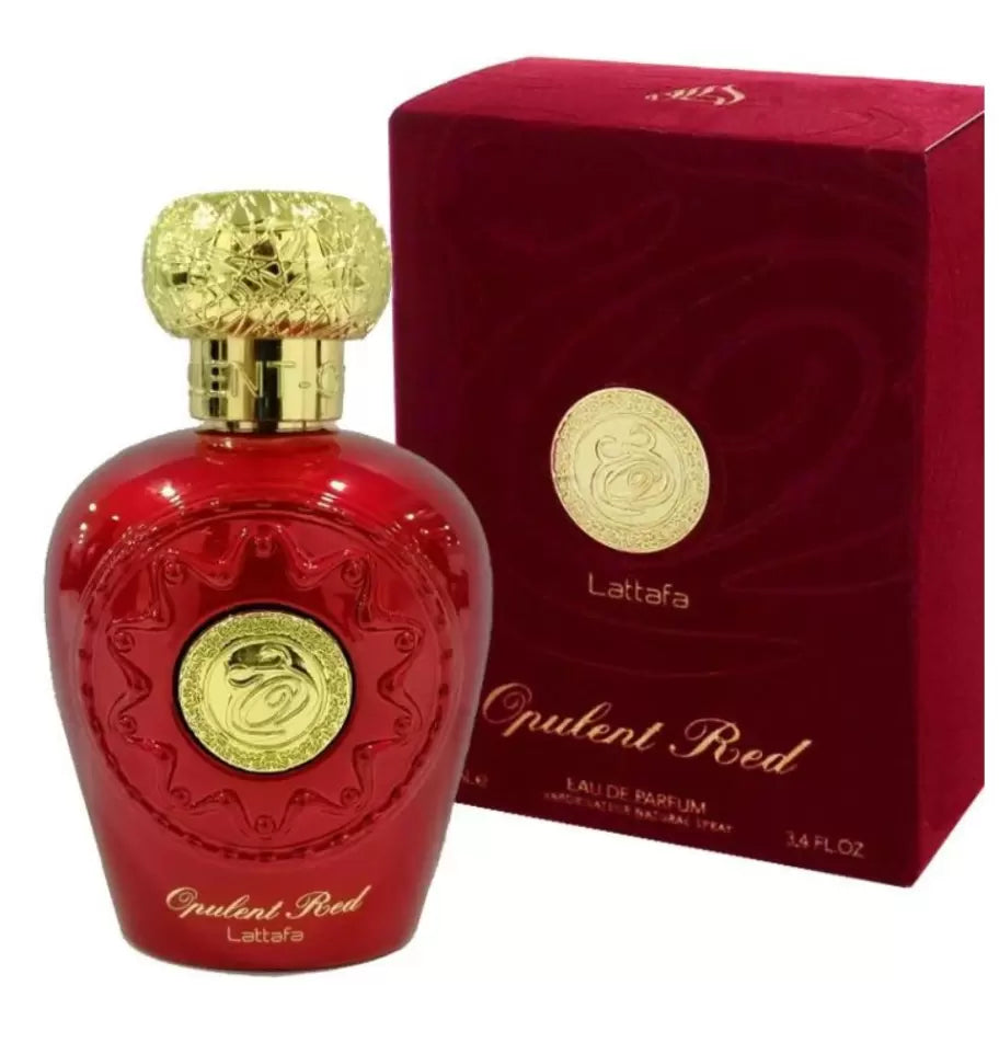 Lattafa Opulent Red EDP 100 мл – Унисекс, Вдъхновен от  Armani Privé Rouge Malachite